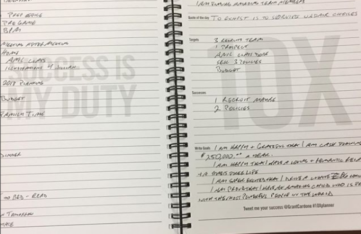 10X Planner Grant Cardone 10X Your Business And Life