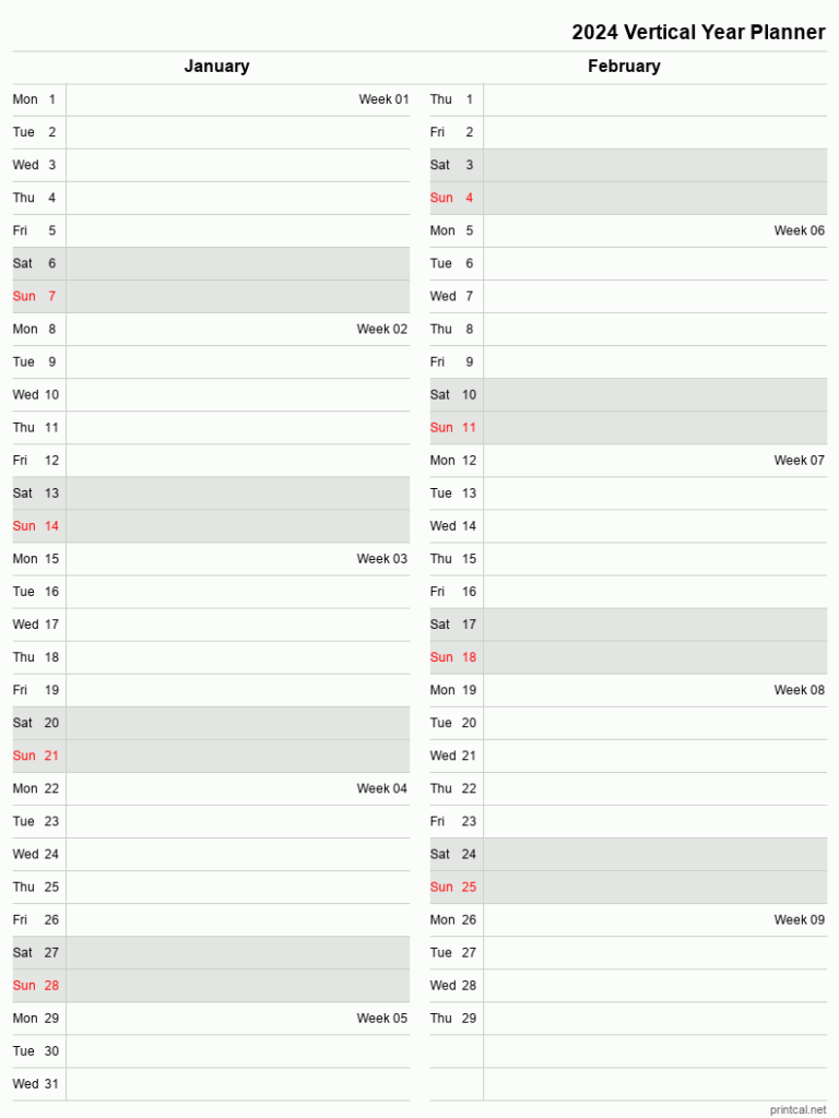 2 Page Per Day Planner 2024 Carma Cristal