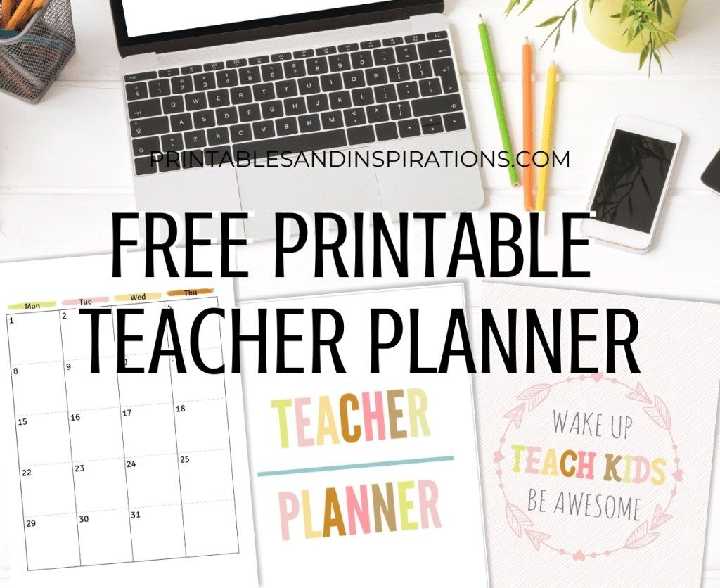 2023 2024 Teacher Planner Free Printable Artofit