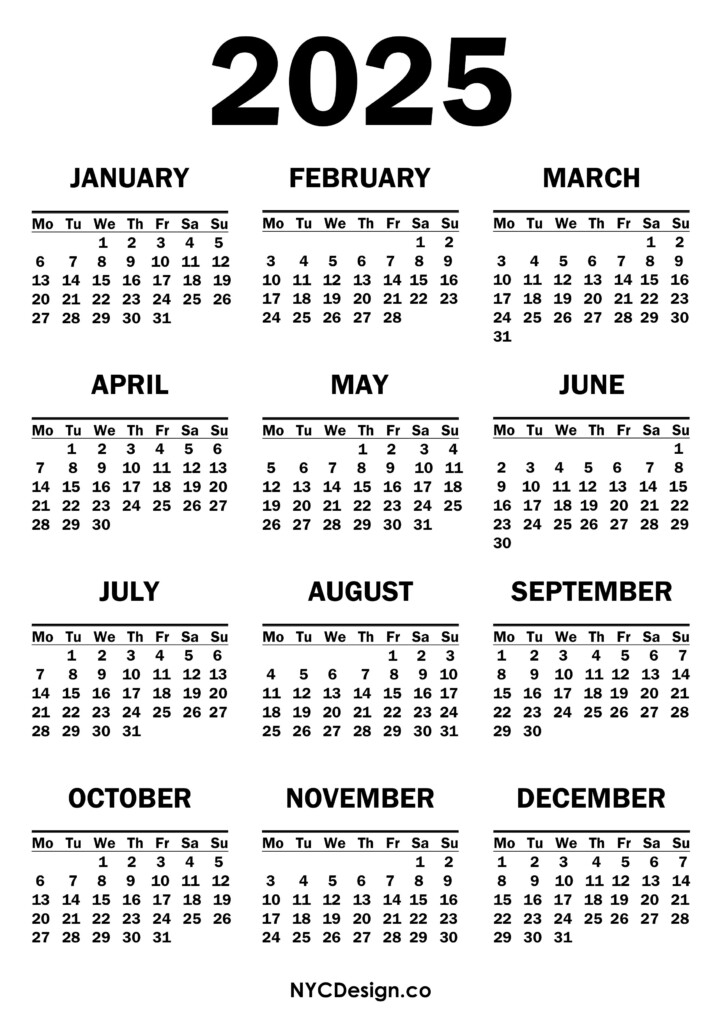 2025 Calendar Excel Templates Free Printable Alice Drake Z 