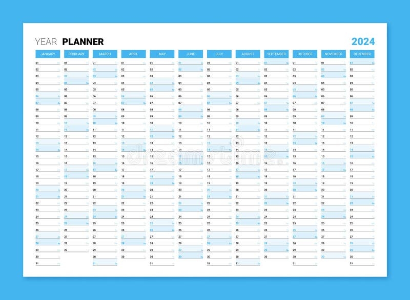 2025 Calendar Year Planner Printable Stickers Hsn Malthe C Nilsson