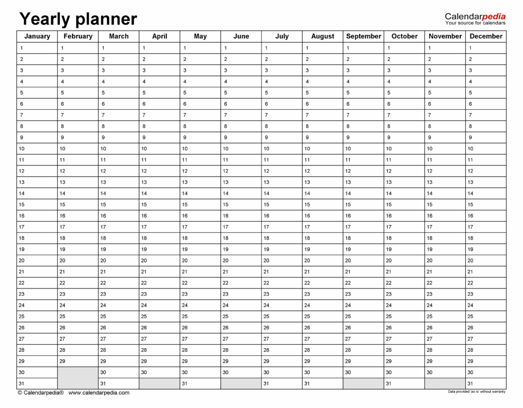 2025 Year Planner Printable Pdf Free Monthly Oskar S Hedegaard