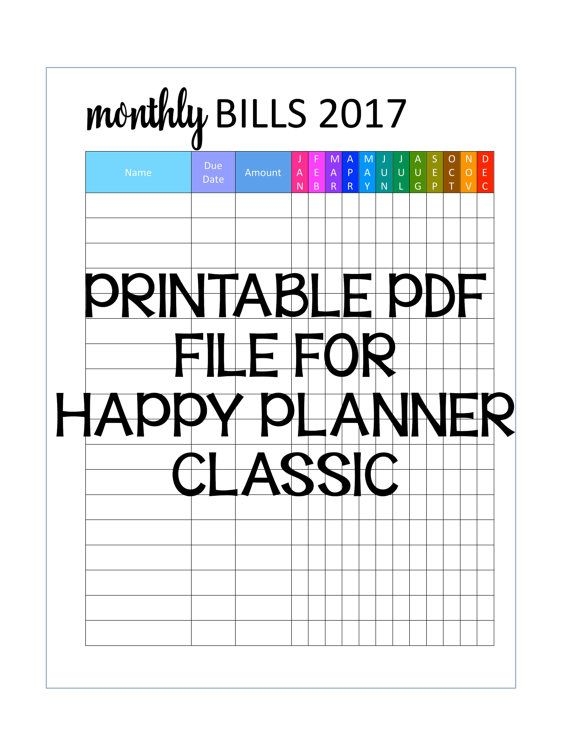365 Happy Planner Printable Note Page Free Schedule Planner Printable