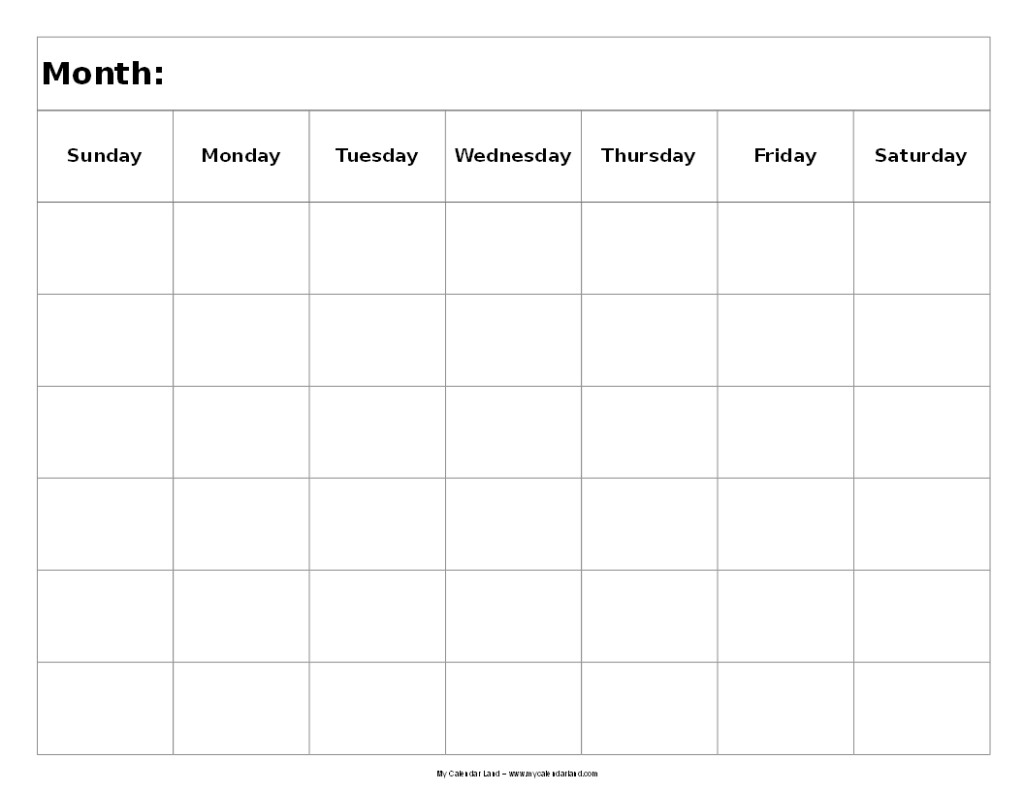 6 Week Planner Printable Weekly Planner Printable