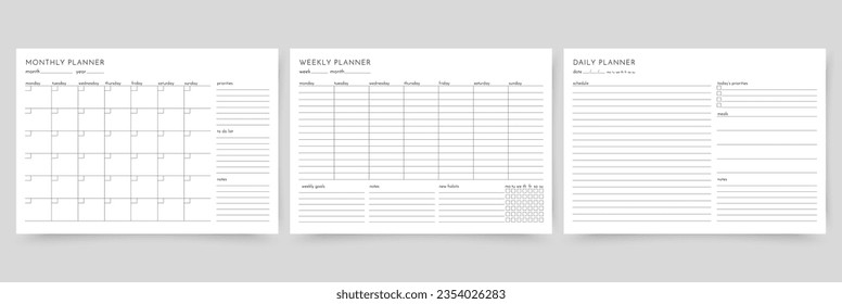 7 Hundred Homework Planner Printables Royalty Free Images Stock 