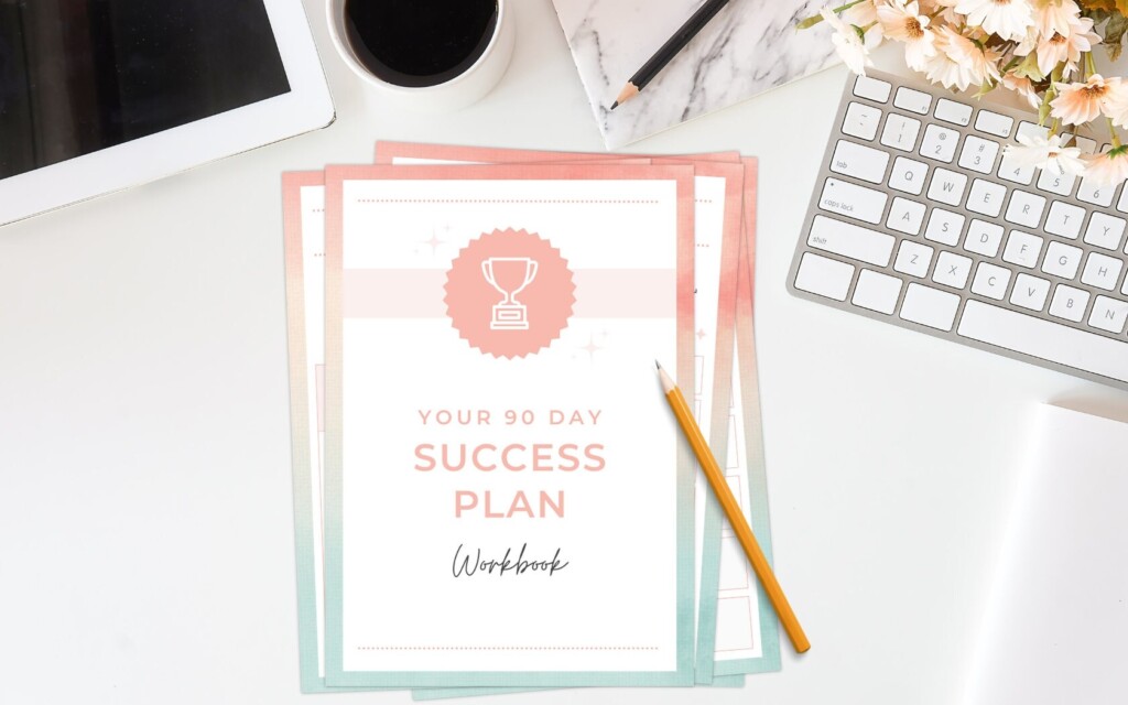 90 DAY PLANNER Printable Goals Planner Printable Quarterly Tracker 