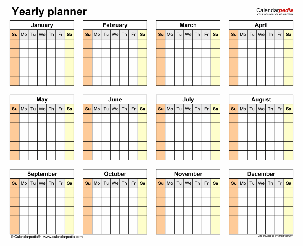 A4 Year Planner 2025 Printable Free Download Bent E Frederiksen