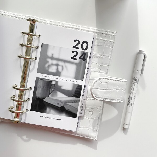 A7 Pocket Planner Dashboard Etsy