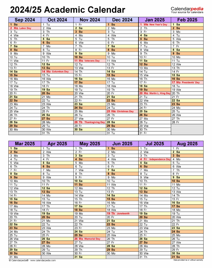 Academic Calendar May 2025 Jade Kellow
