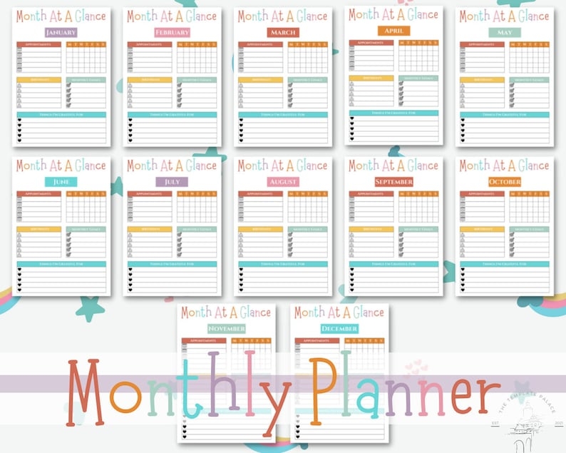ADHD Planner For Kids Printable Kids ADHD Planner Kids Etsy