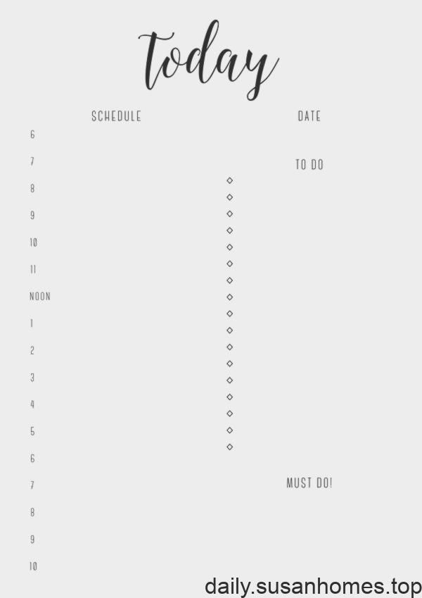 Aesthetic Planner Printable HD