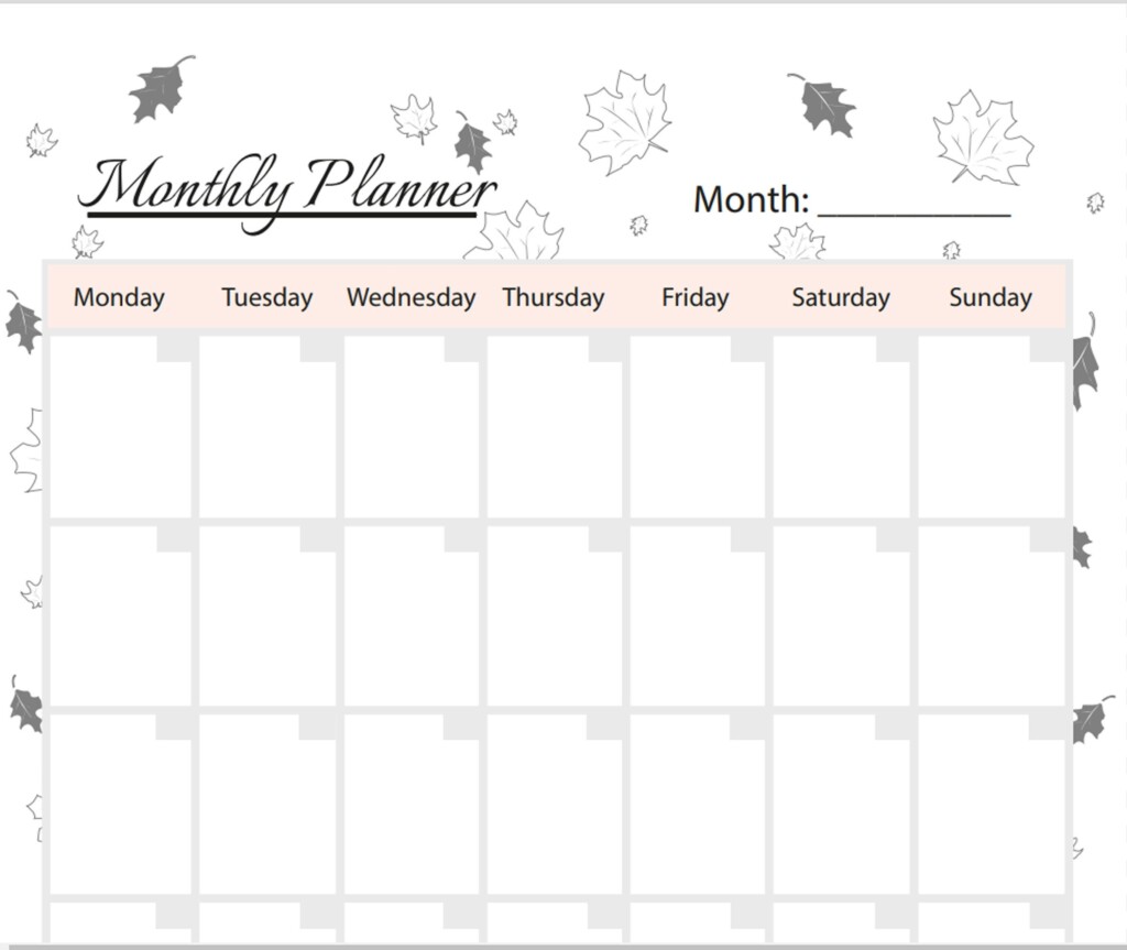 Aesthetic Printable Planner