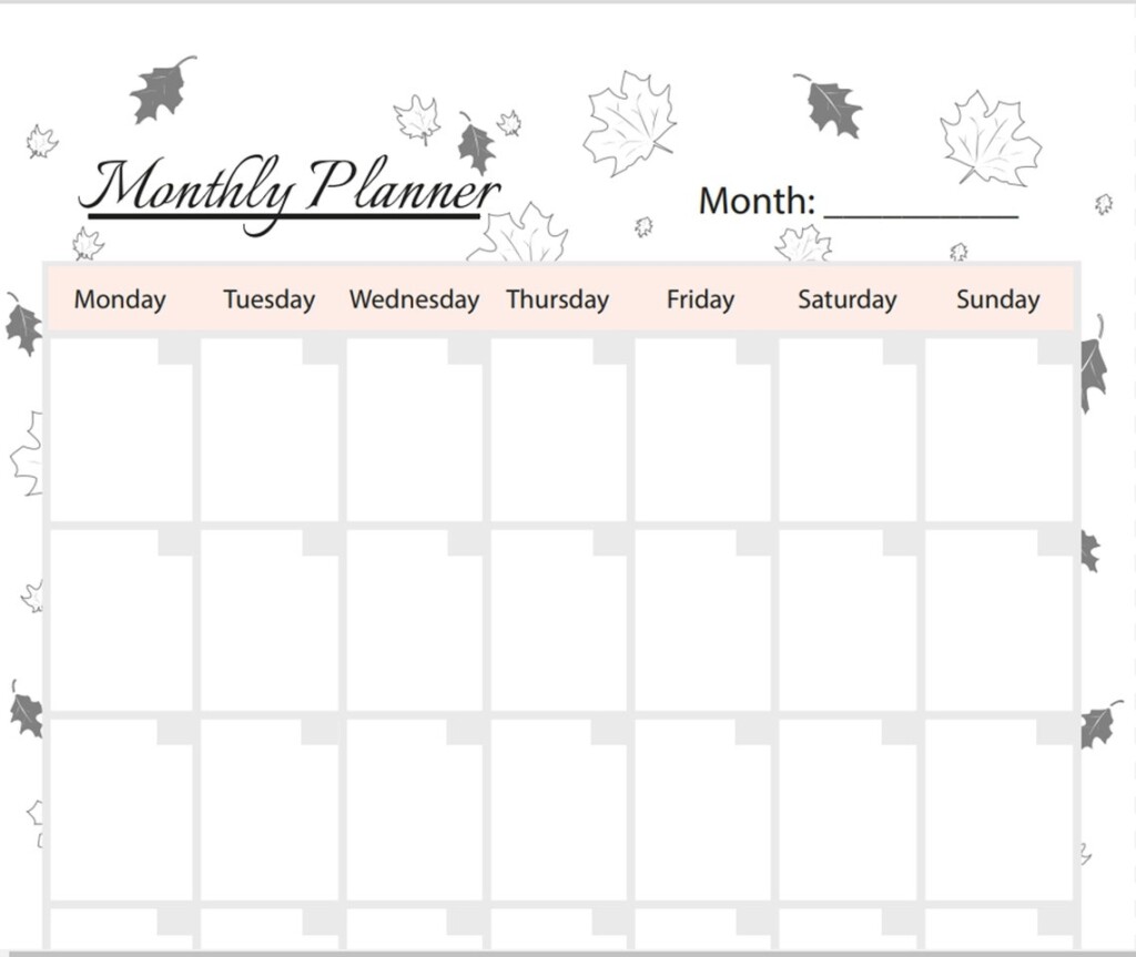 Aesthetic Printable Planner