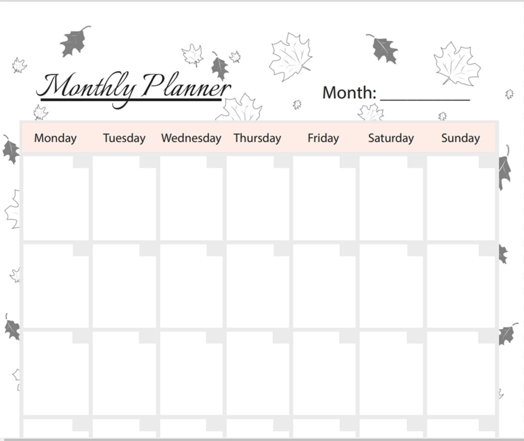 Aesthetic Printable Planner