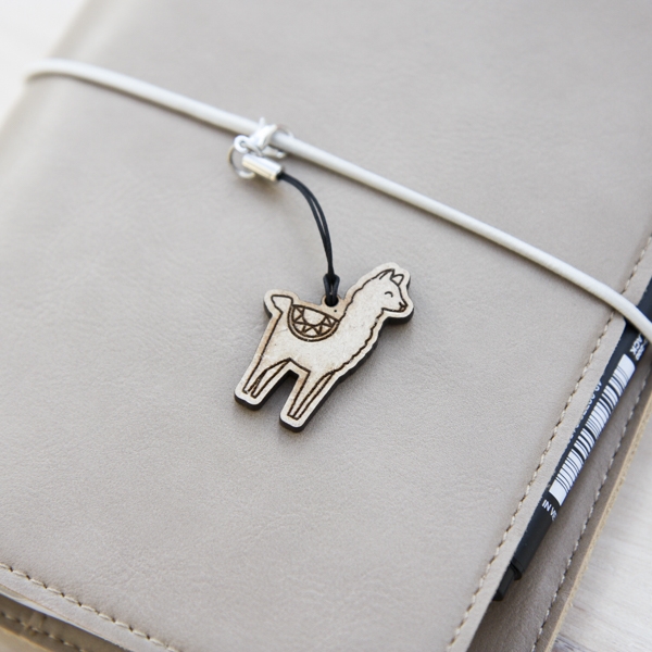 Alpaca Planner Charm Cute UK Planner Supplies By StickerKitten