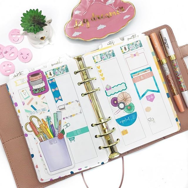  annie plans Printable Planner Kit Planner Journal Stationary