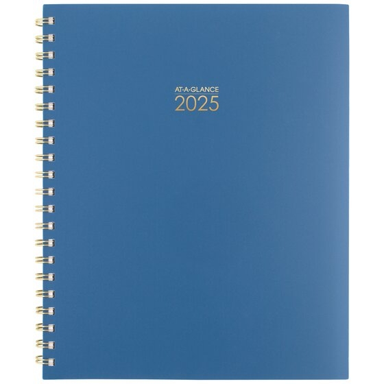 At A Glance Weekly Monthly Planner 2025 Emilie A Hermansen