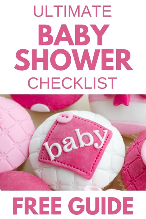 Baby Shower Checklist Planner Mom Resource