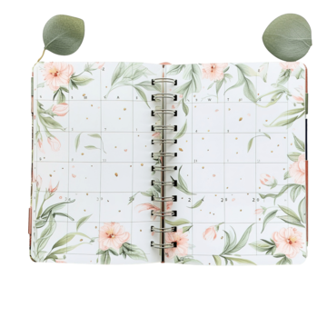 Beautiful Planner Cray Calendar Business Planner PNG Transparent 