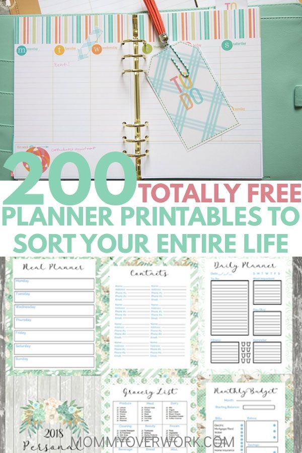 Best Free Planner Printables Artofit