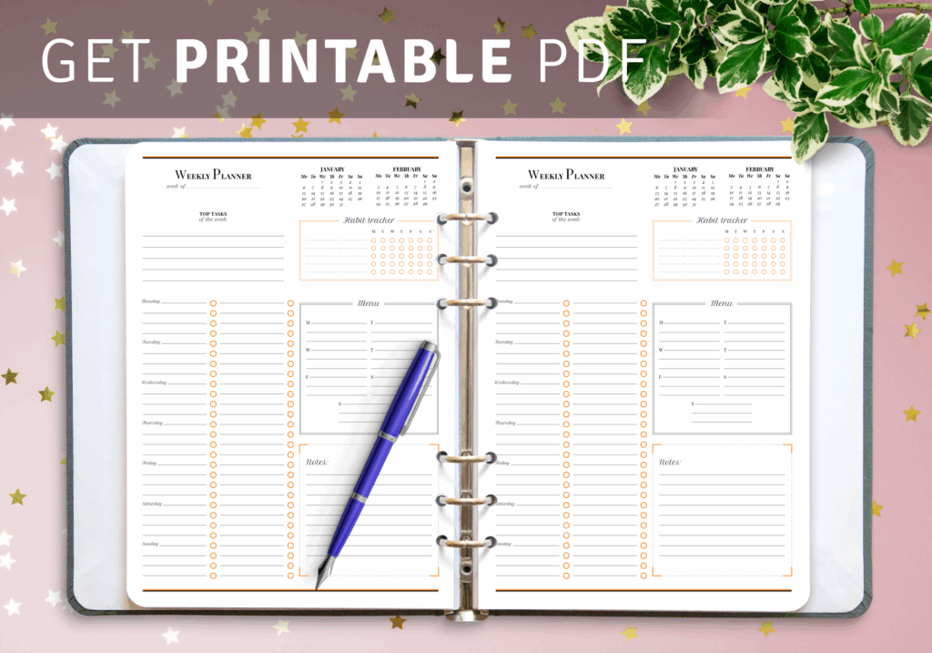 Best Weekly Planner 2025 Ruby Snodgrass H 