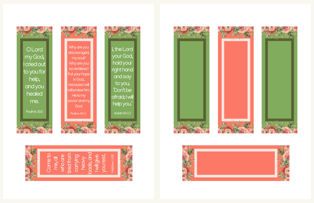 Bible Study Planner Just Love Printables