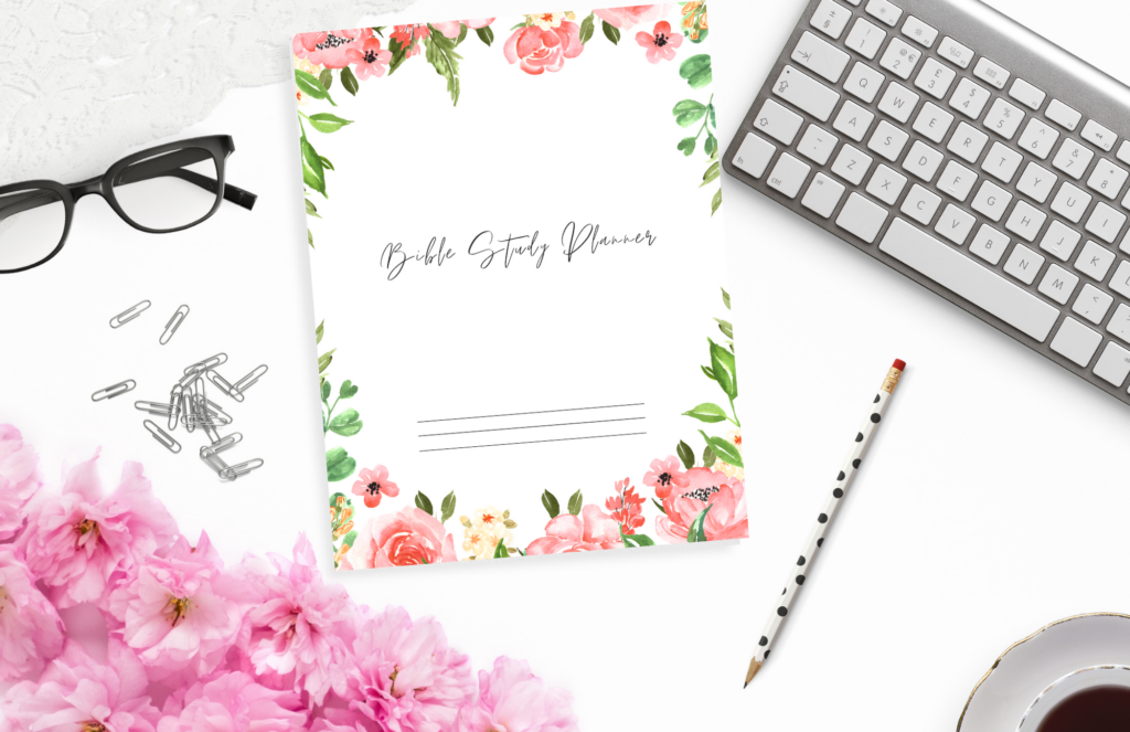 Bible Study Planner Just Love Printables