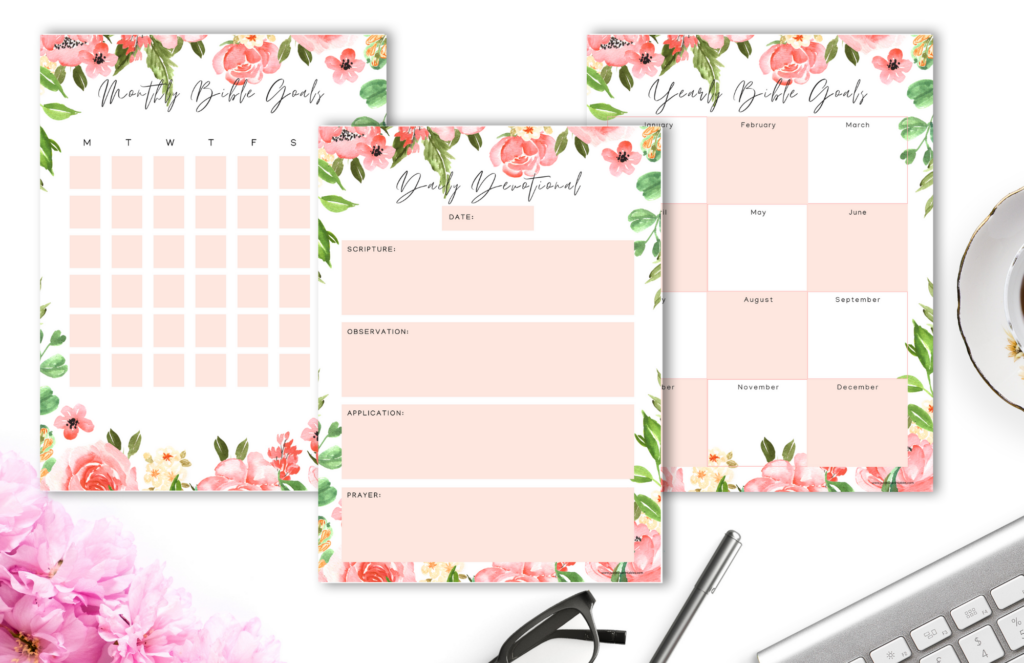 Bible Study Planner Just Love Printables