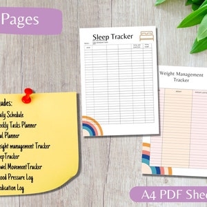 Caregivers Planner Printable Planner Elderly Care Planner Dementia 