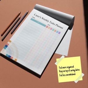 Caregivers Planner Printable Planner Elderly Care Planner Dementia 