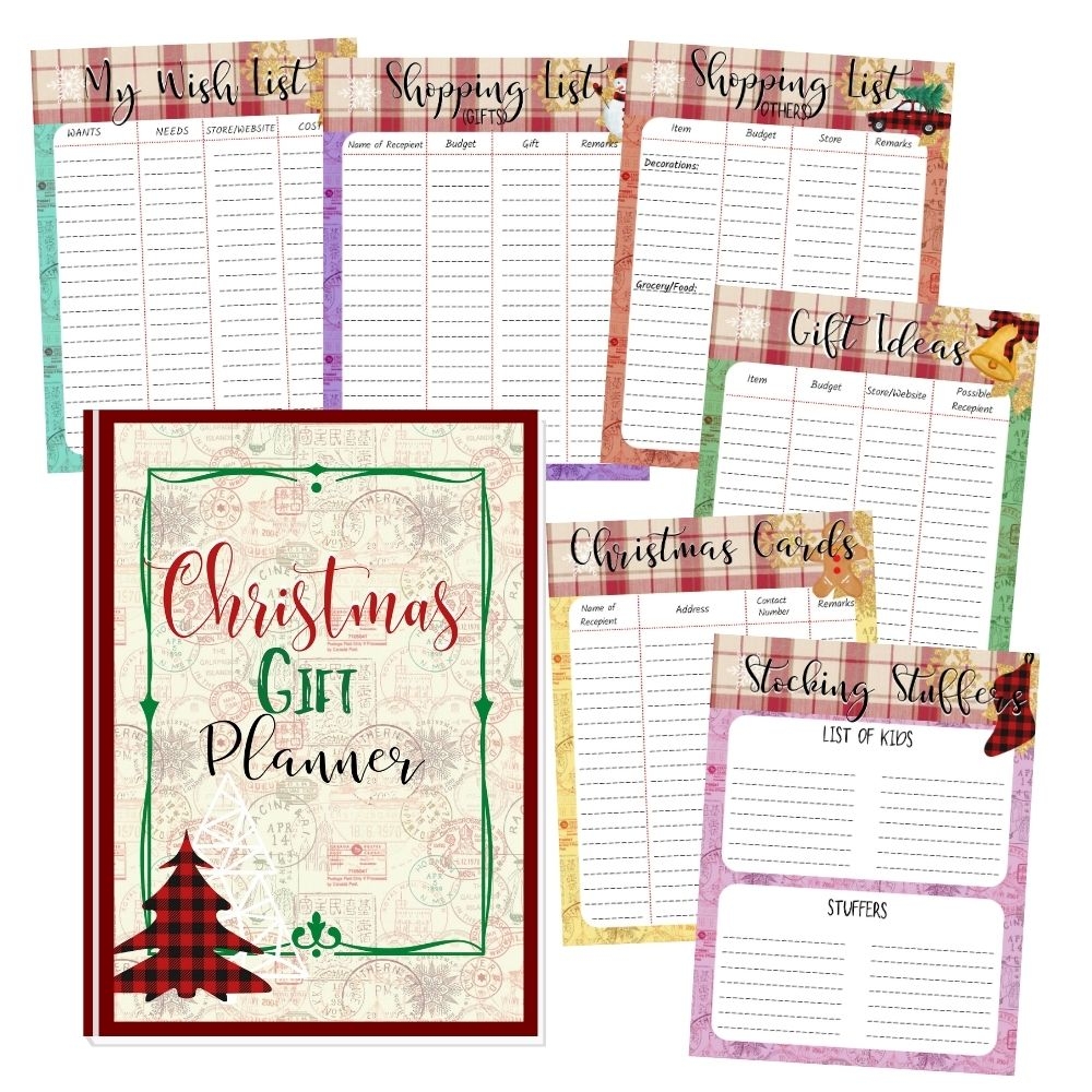 Christmas Gift Planner Printable