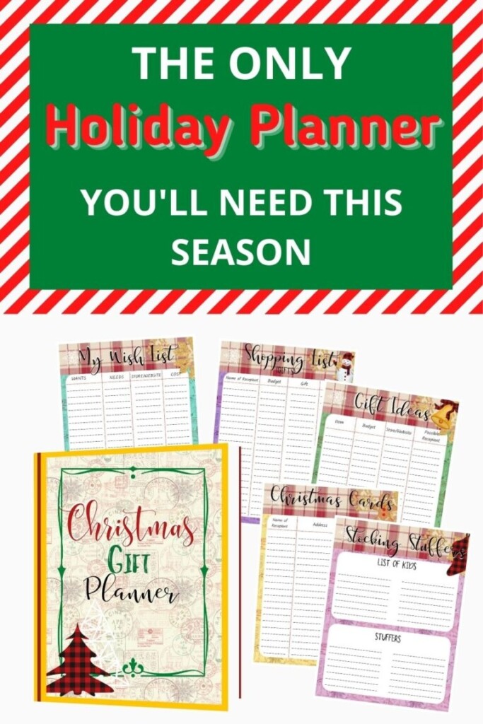 Christmas Gift Planner Printable