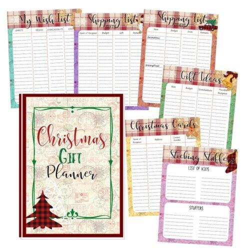 Christmas Gift Planner Printable