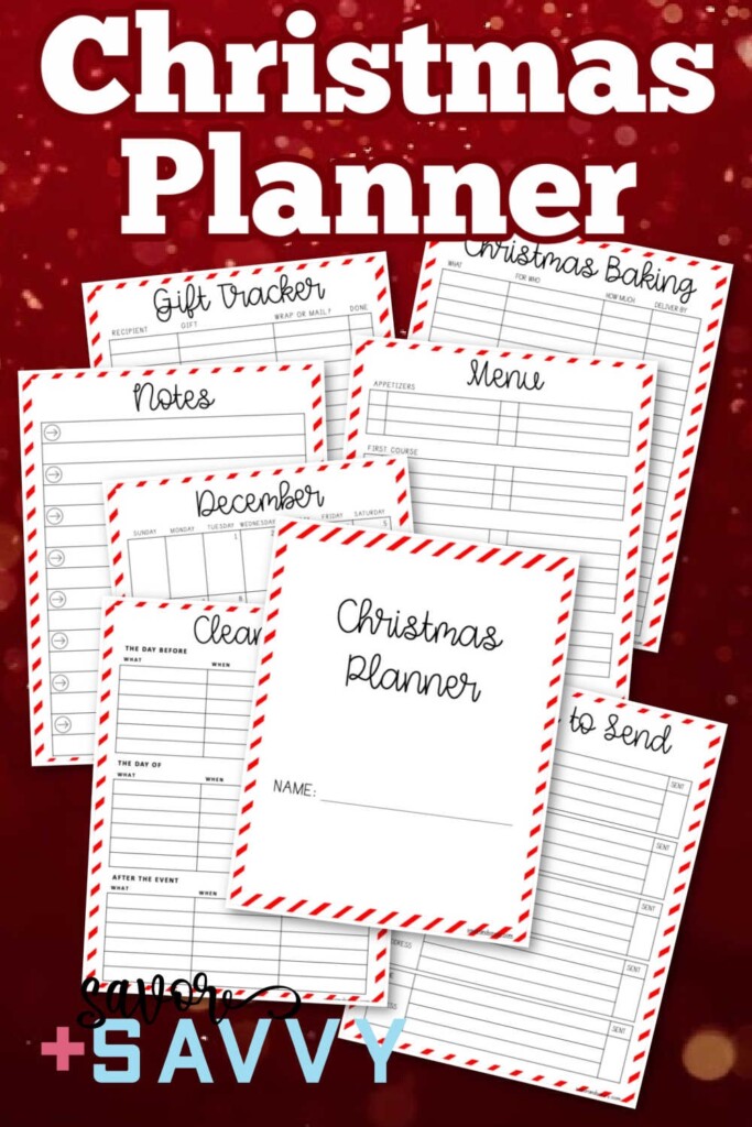 Christmas Planner Printables