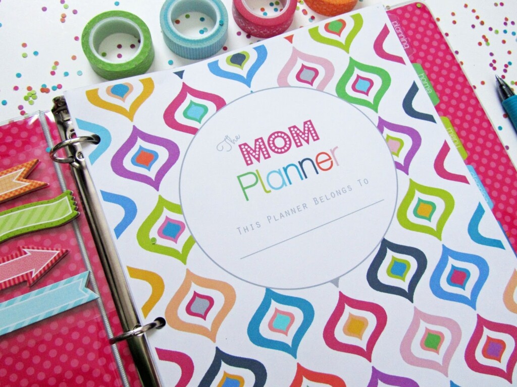 Clean Life And Home The Mom Planner Printable Home Management Binder 