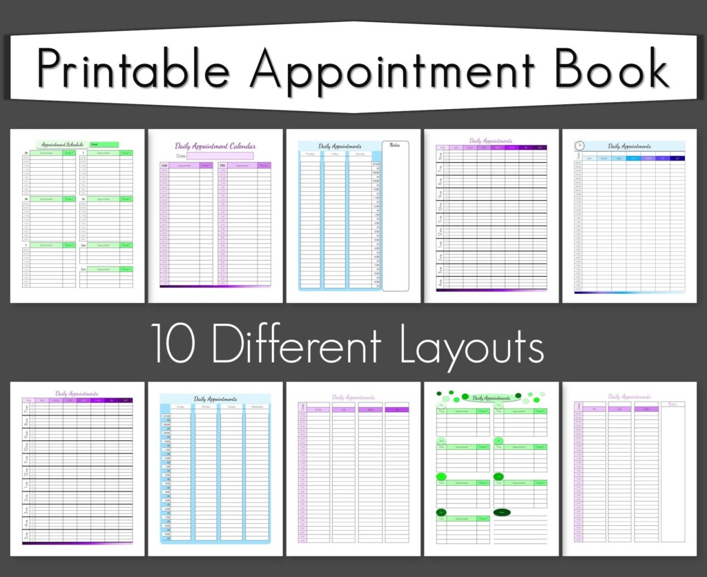 Daily Appointment Planner Template Printable Pdf Gamb Vrogue co