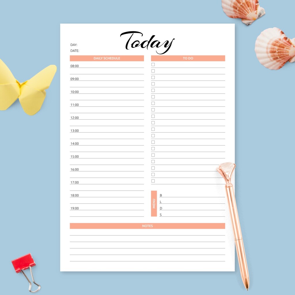 Daily Appt Calendar Free Printable Mab Millicent