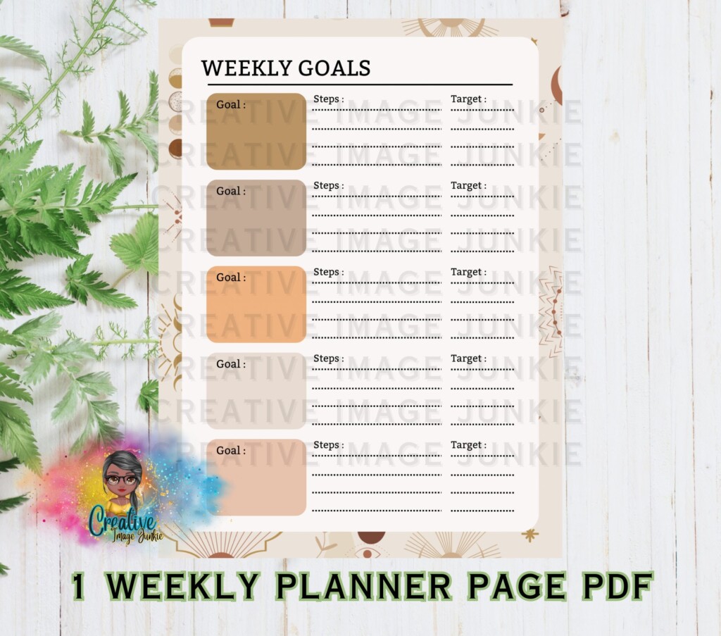 Digital Planner Printable Digital Planner PDF Digital Planner Pages 