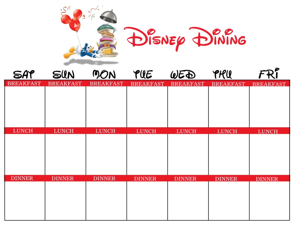 Disney Calendar Planner Calendar Productivity Hacks
