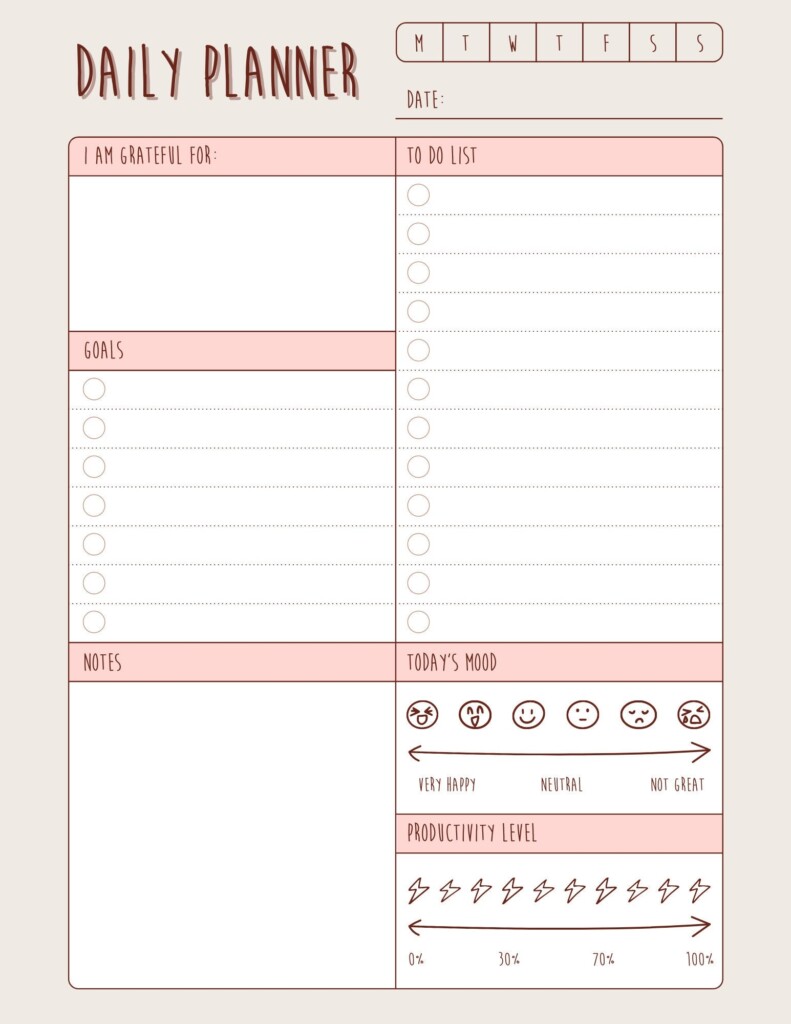 Etsy Planner Printables