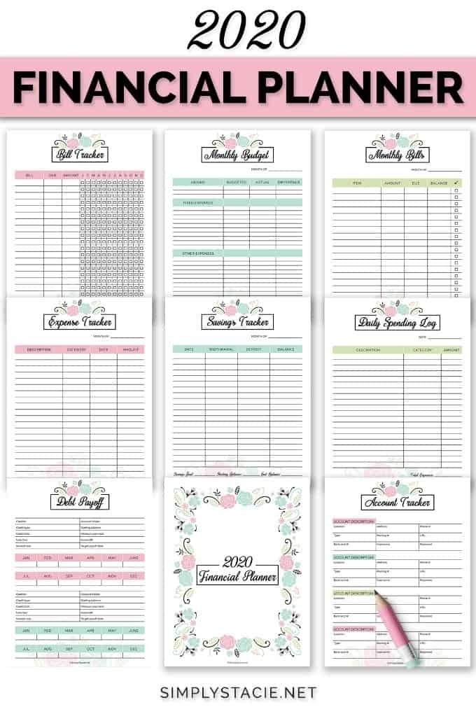 Financial Planner Printables Printable New Year Banners