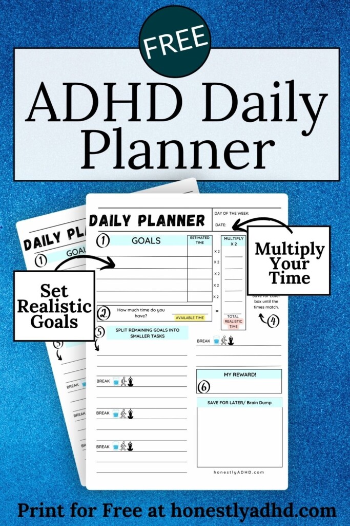 Free ADHD Meal Planner The Secret To Effortless Meals Honestly ADHD