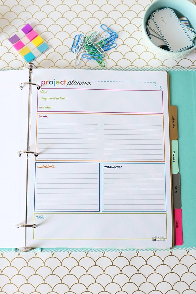 Free Binder Planner Printables Free Templates Printable