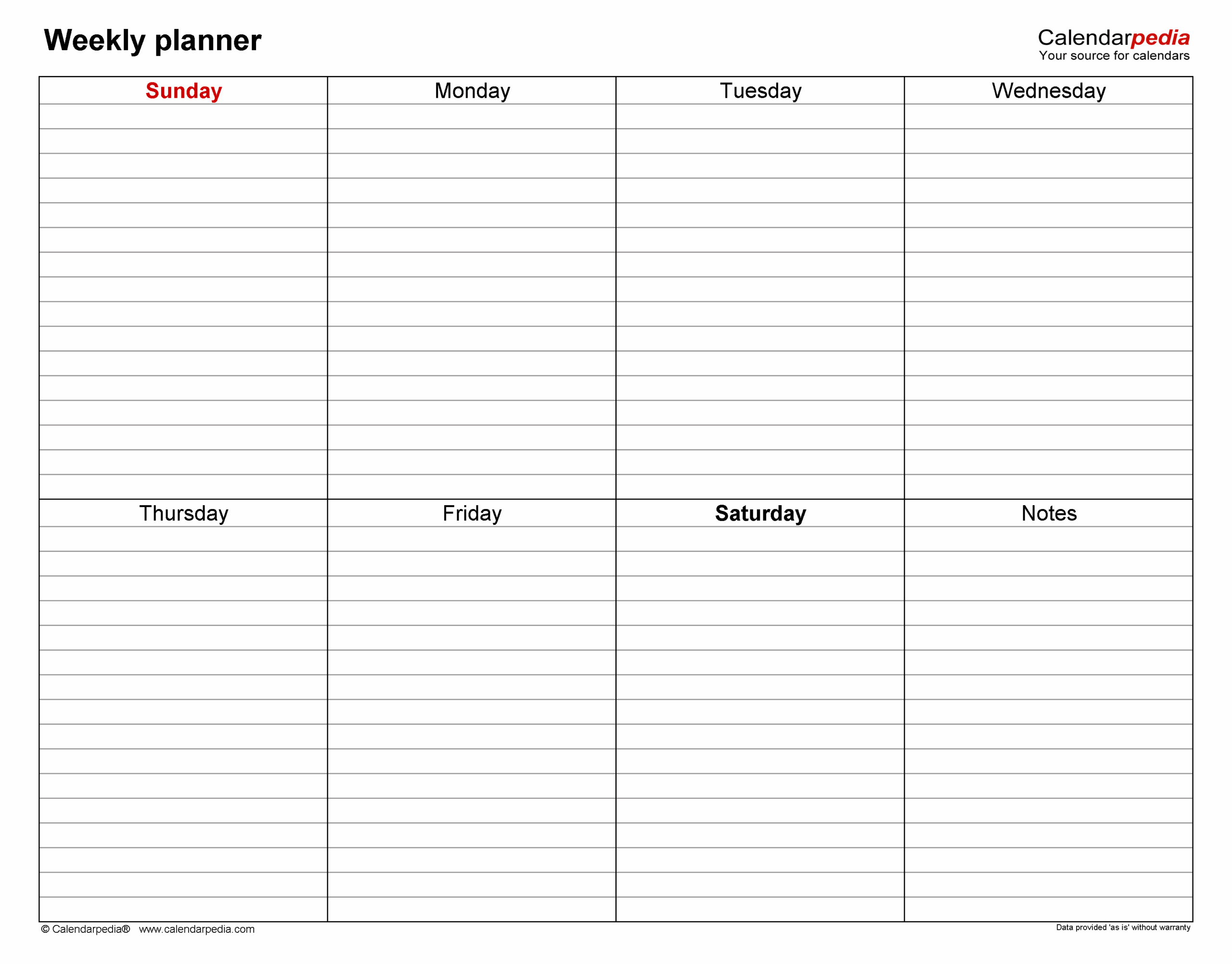 Free Pdf Printable Weekly Planner Free Printable Week Vrogue co