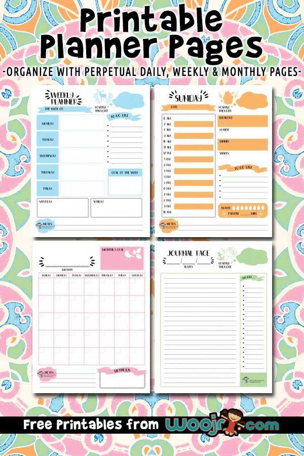 Free Planner Printables Printable Sight Words List