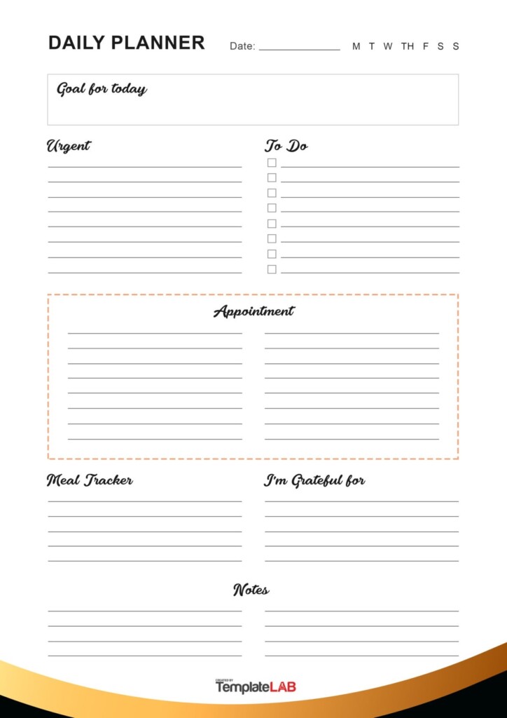 Free Printable Daily Planner 2024 Pdf Printable Templates By Nora