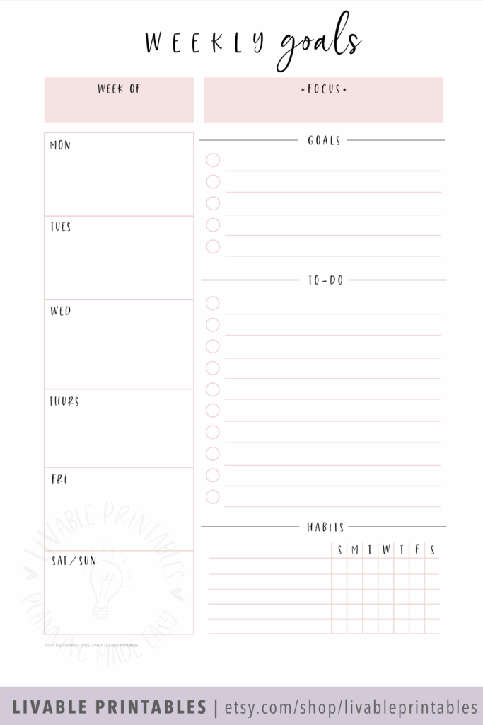 Free Printable Goal Planner Printable New Year Banners
