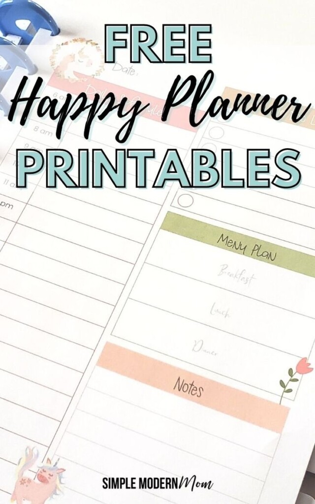 Free Printable Happy Planner Cover Download Free Printable Happy 