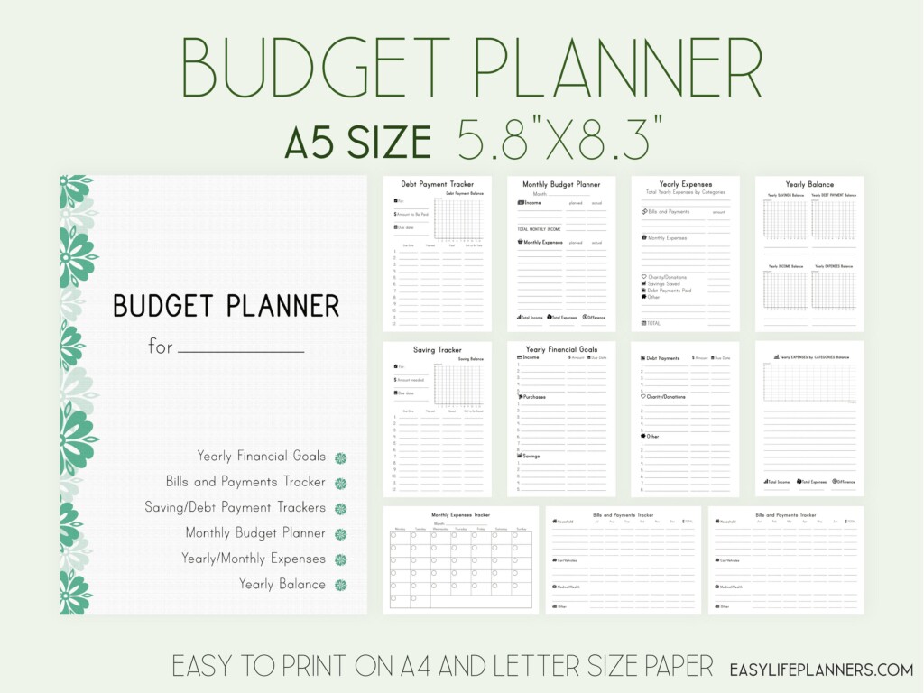 Free Printable Planner Inserts 2024 Grace Christyna