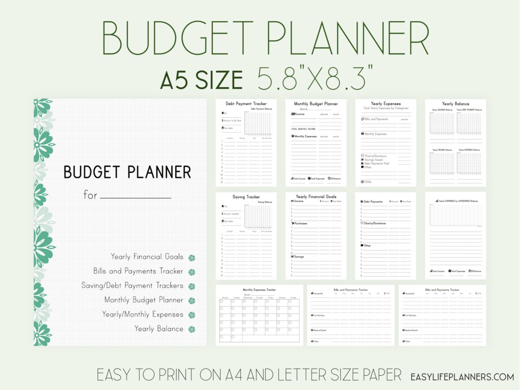 Free Printable Planner Inserts 2024 Grace Christyna